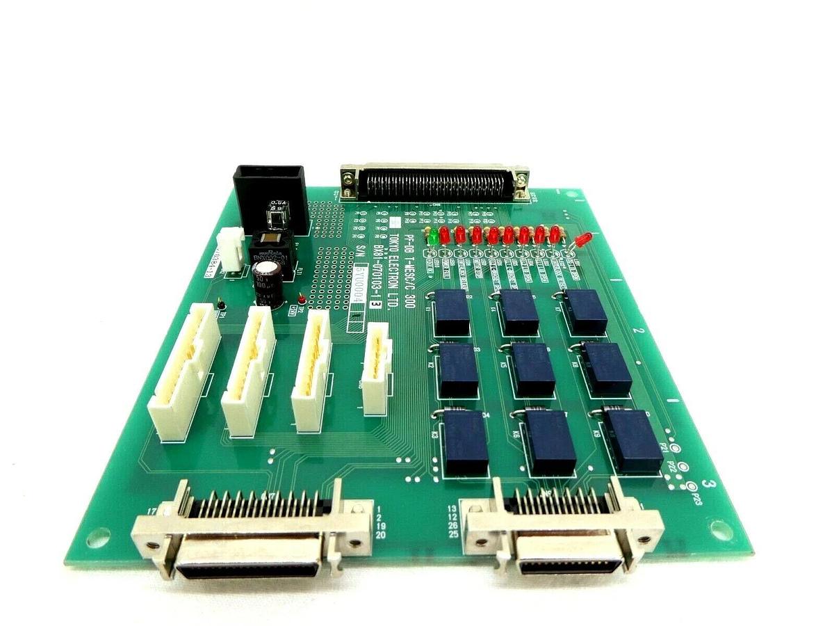 Used TEL Tokyo Electron BX81-070103-13 Board PCB PF-DB T-MESC/C 300 Trias Working