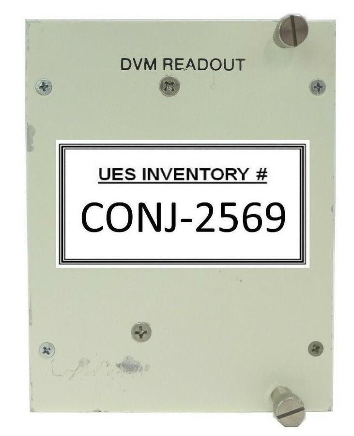 Used Varian Semiconductor Equipment VSEA 101488001 DVM Readout Rev. G Working Surplus
