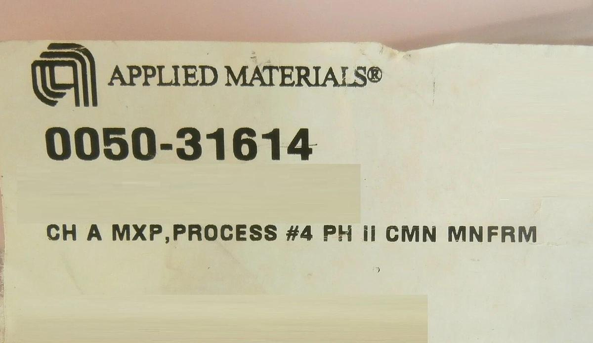 AMAT Applied Materials 0050-31614 Weldment MXP #4 PH II CMN MNFRM Lot of 5 New