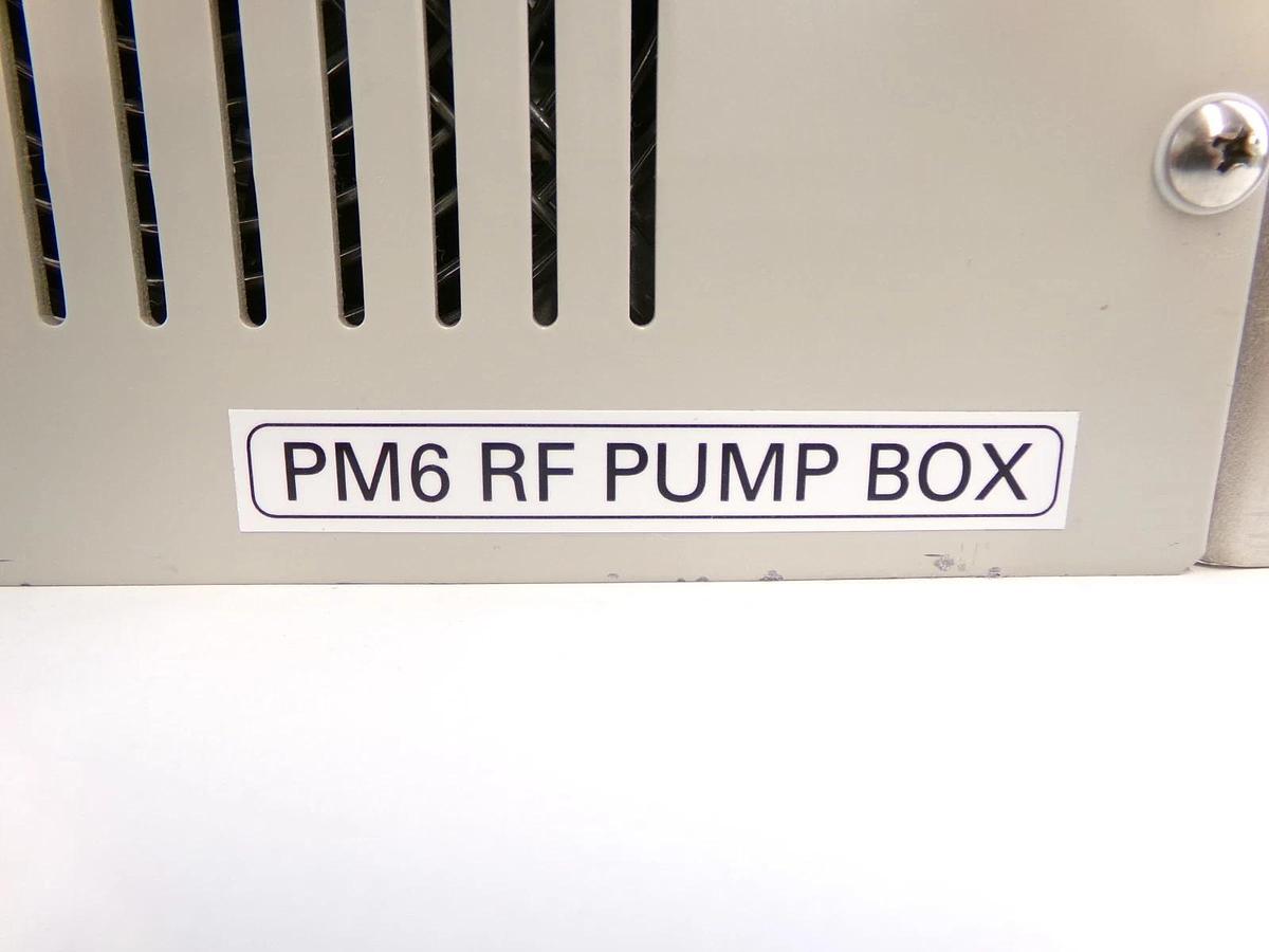 Used TEL Tokyo Electron PM6 RF Pump Box 3Z81-000012-V1 3Z81-00000-12 Working