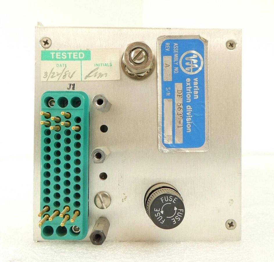 Used Varian Ion Implant Systems F-5639-1 Extraction Voltage Control 107787001 Spare