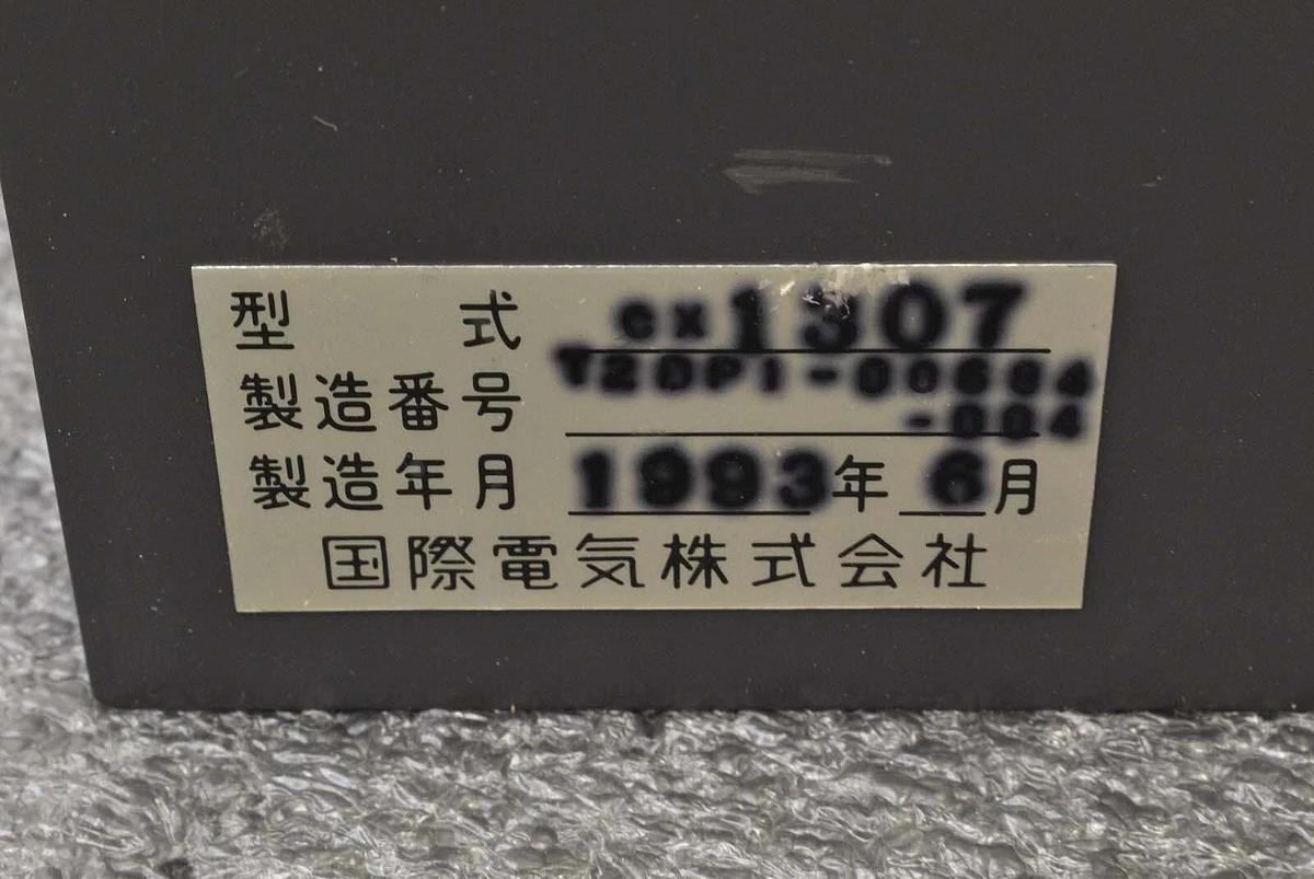 Used Kokusai CX1307 Controller Zestone DD-1203V 300mm Working