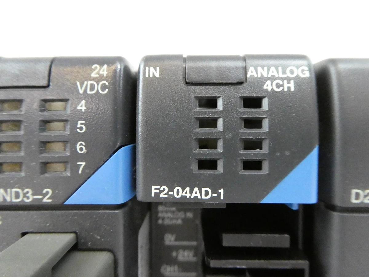 Used Automation Direct D2-09B-1 9-Slot PLC D2-16ND3-2 DirectLOGIC 205 Koyo Surplus