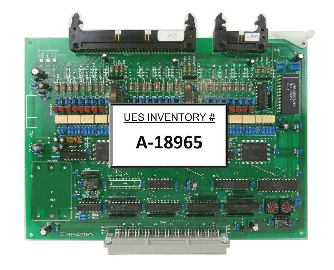 Used Hitachi HT94218A Interface Board PCB Card PM1 M-712E Etcher Working Surplus