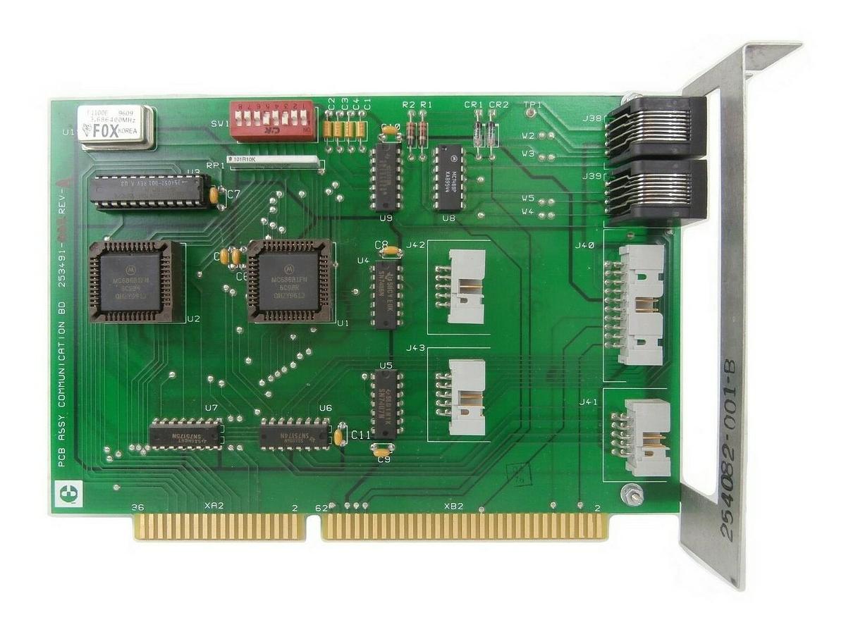 Used Electroglas 253491-002 Communication Assembly PCB Card Working Surplus