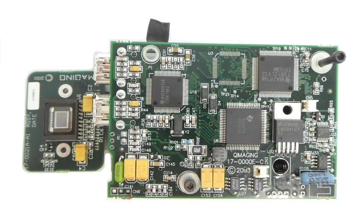 Used Qimaging 17-0000E-C Interface PCB Board Assembly 17-0020A-A Working Surplus