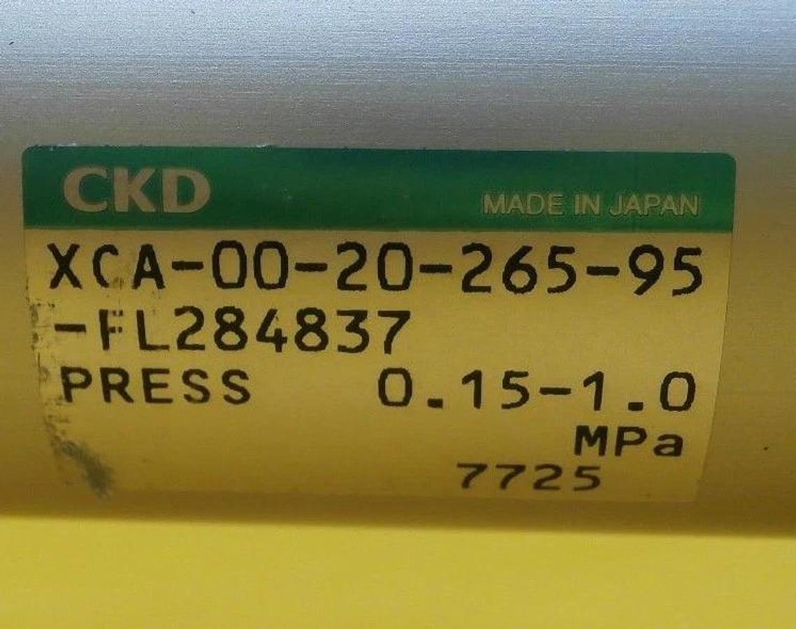 Used CKD EHS-3000S-B-265-95-LF-NL540481 Brush Cylinder Assembly 3/6 Used Working