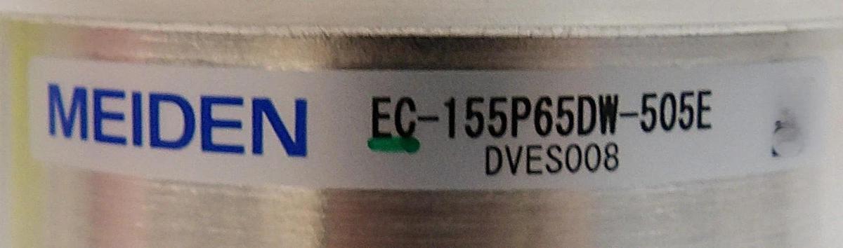 Used Meiden EC-155P65DW-505E Motorized Variable Type Vacuum Capacitor Working