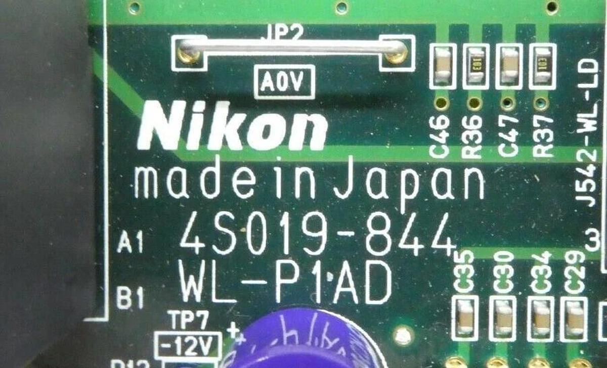 Used Nikon 4S019-844 WL-P1AD Board PCB Nikon NSR Series Working Surplus