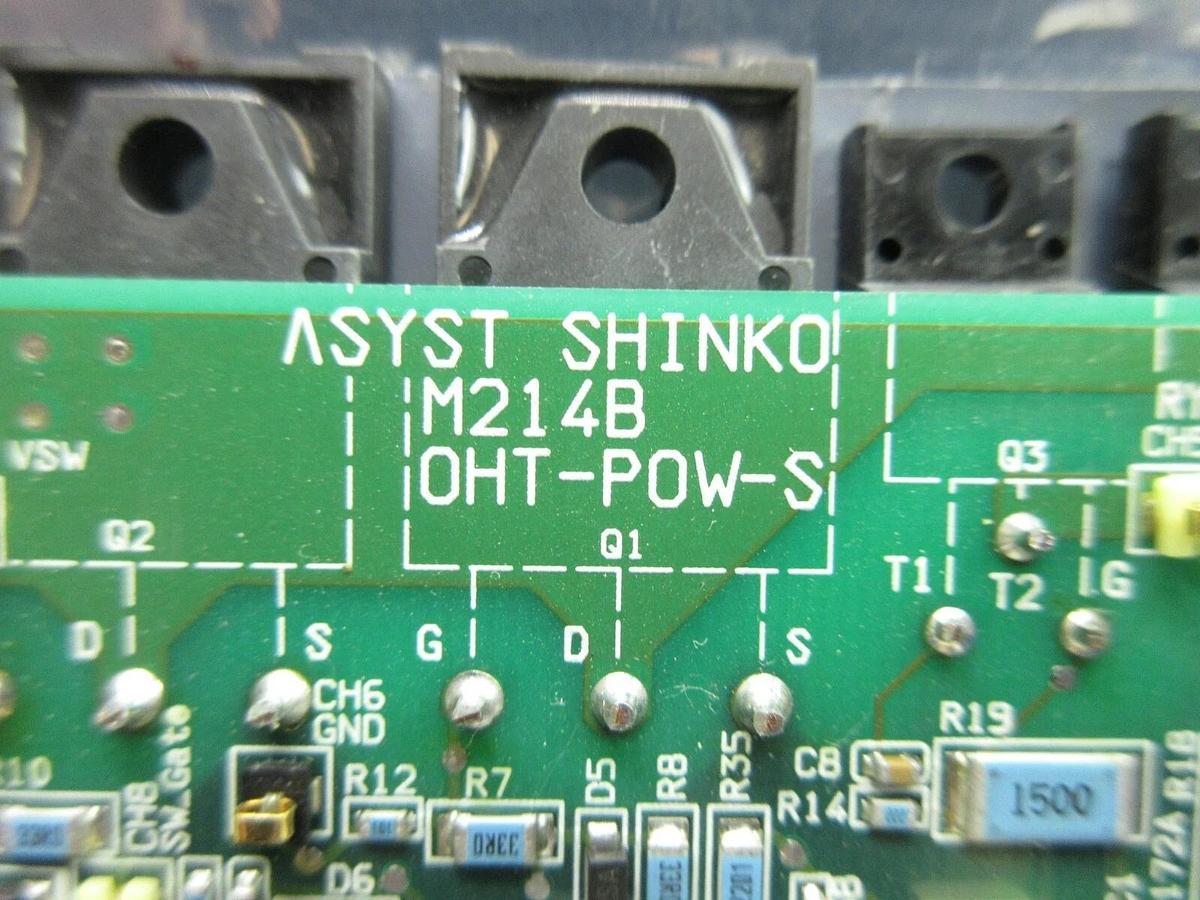 Used Asyst Shinko HASSYC812000 Power Supply Board PCB OHT-POW-S VHT5-1-1 OHV Used
