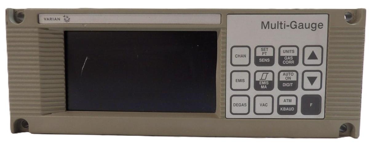 Used Varian L8350301 Digital Vacuum Gauge Controller Multi-Gauge Working