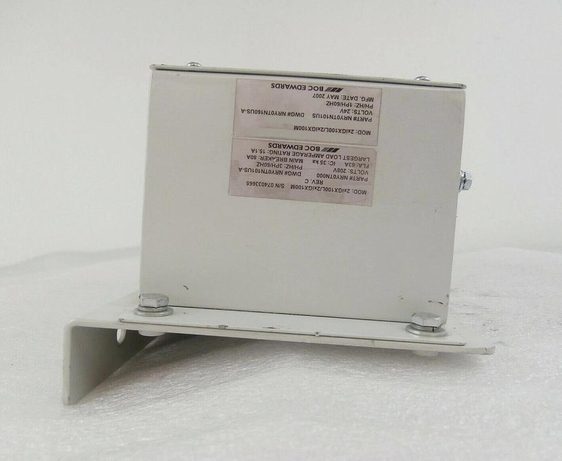 Used Edwards NRY0TN000 Eason Control NRY0TN101US Rev. C 2xIGX100L 2xIGX100M Working