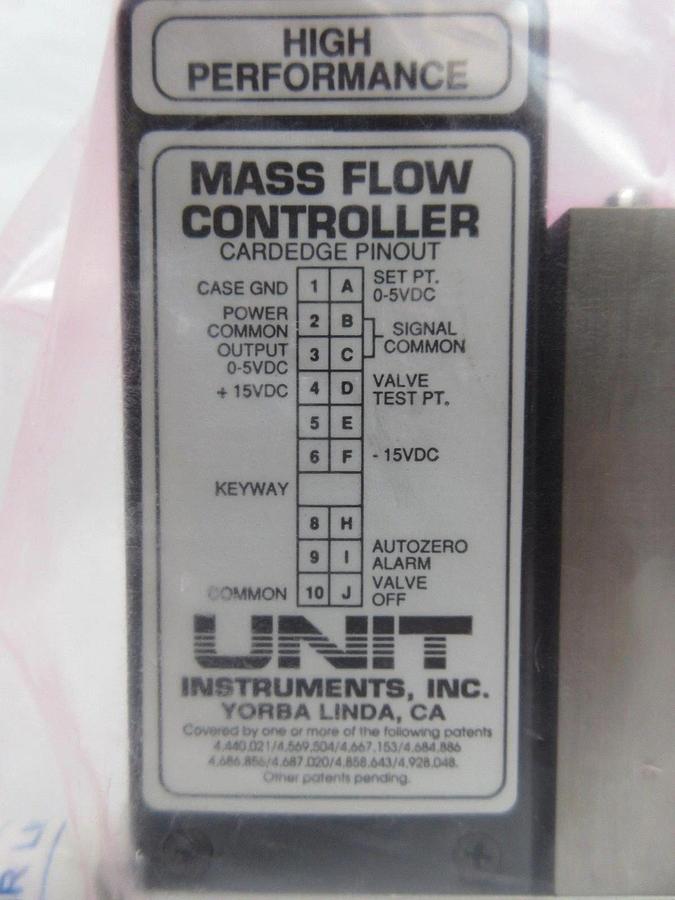Refurbished UNIT Instruments UFC-1100A Mass Flow Controller MFC 2 SLM NH3 Refurbished