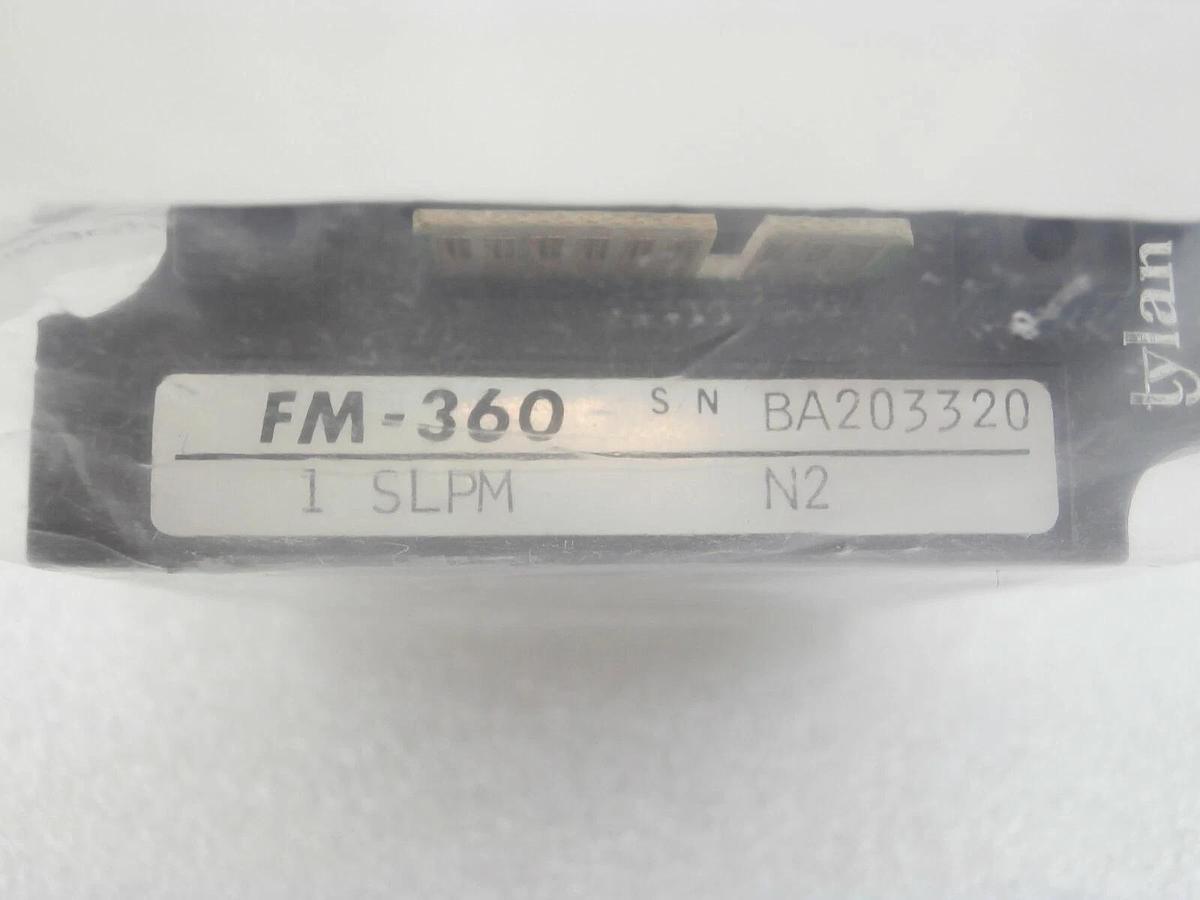 Refurbished Tylan FM-360 Mass Flow Meter 1 SLPM N2 OEM Manufacturer Refurbished