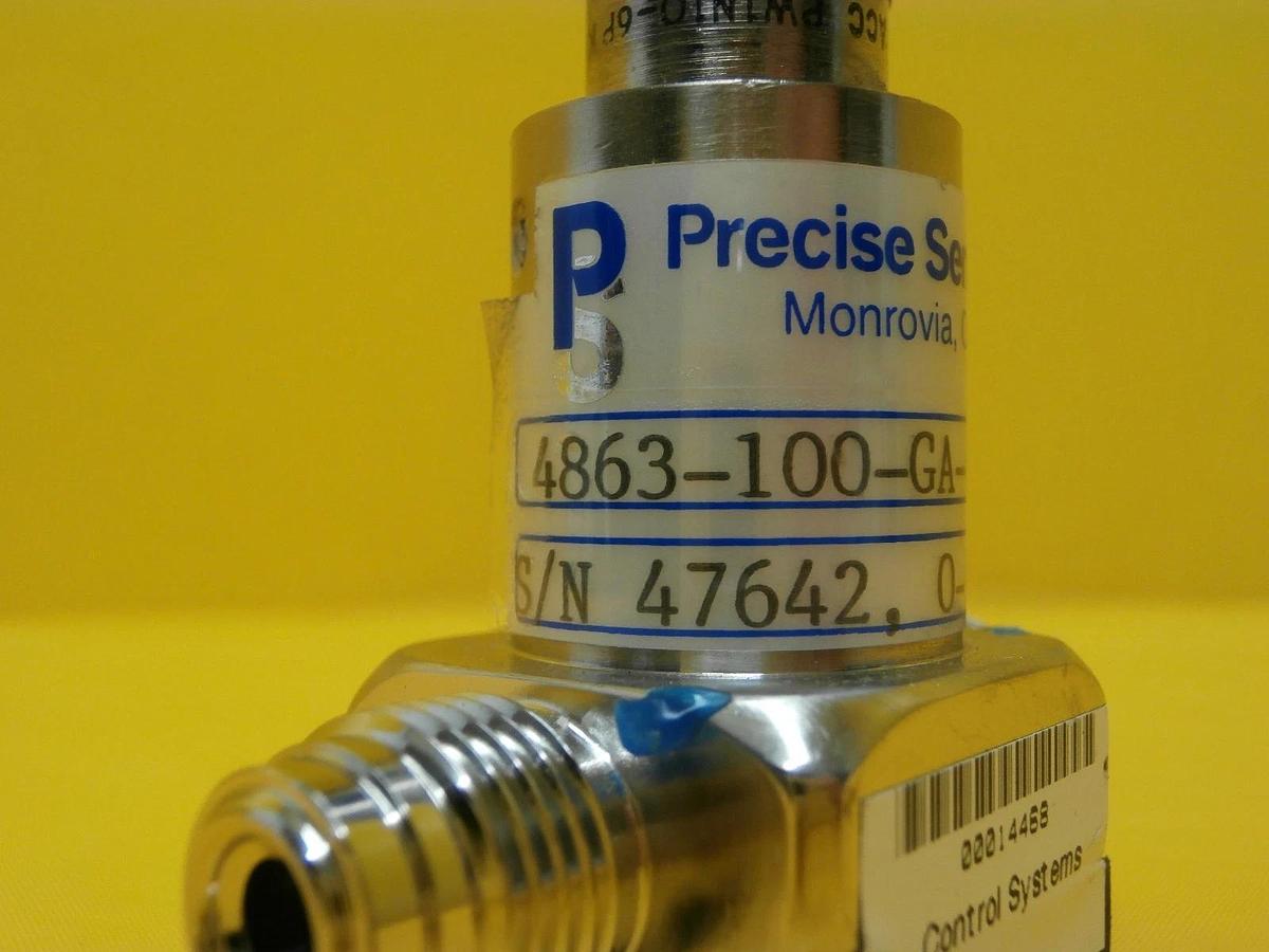 Used Precise Sensors 4863-100-GA-4IM-03 0-100 PSIA Reseller Lot of 4 Used Working
