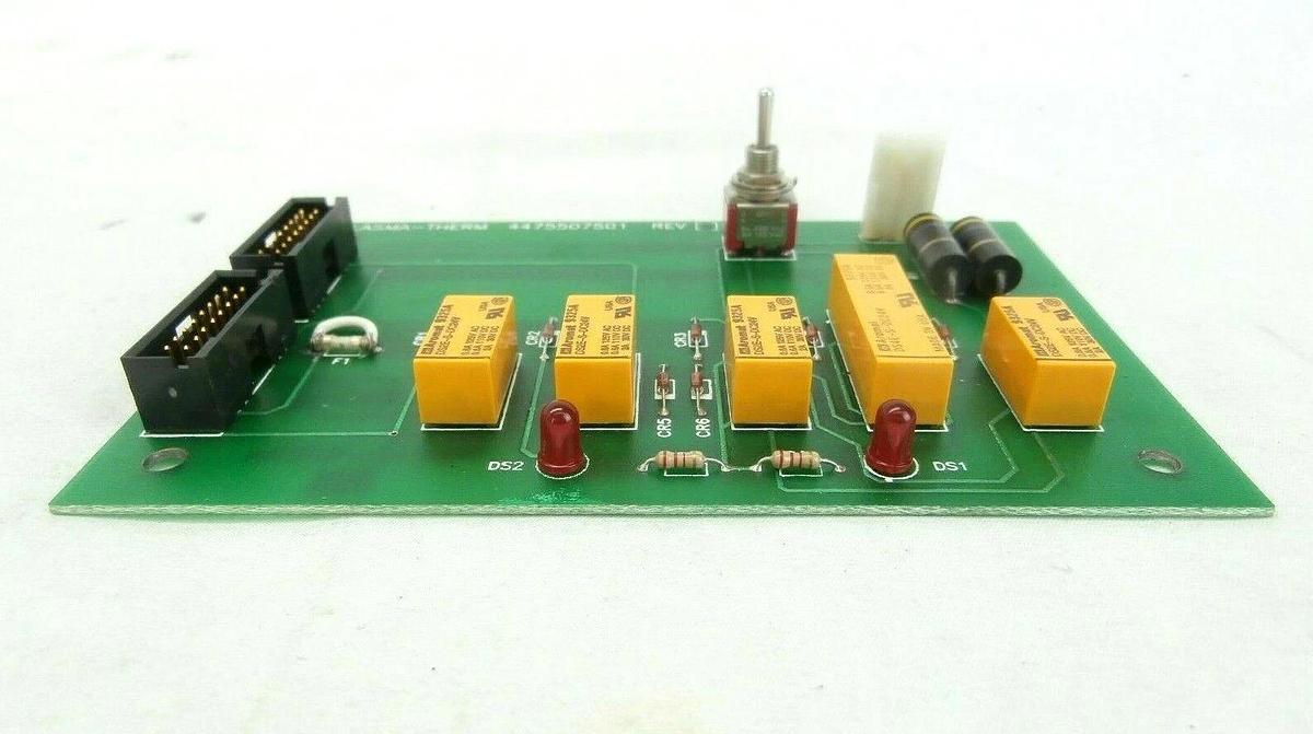 Used Plasma-Therm 4475507501 Relay Board PCB SLR 770/770MF Working Spare