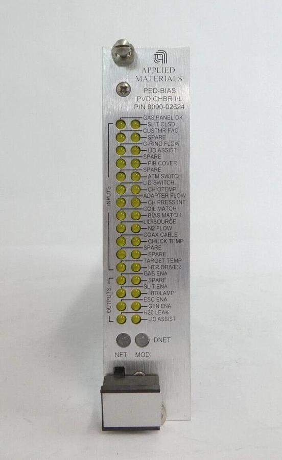 Used AMAT Applied Materials 0090-02624 Ped-Bias Pcd Chbr I/L PCB Working Surplus
