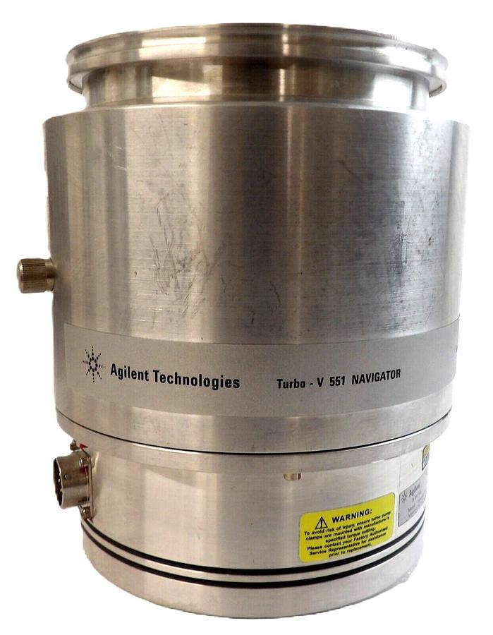 Used TV 551 NAVIGATOR Varian EX9698922S001 Turbomolecular Pump Turbo Tested Working