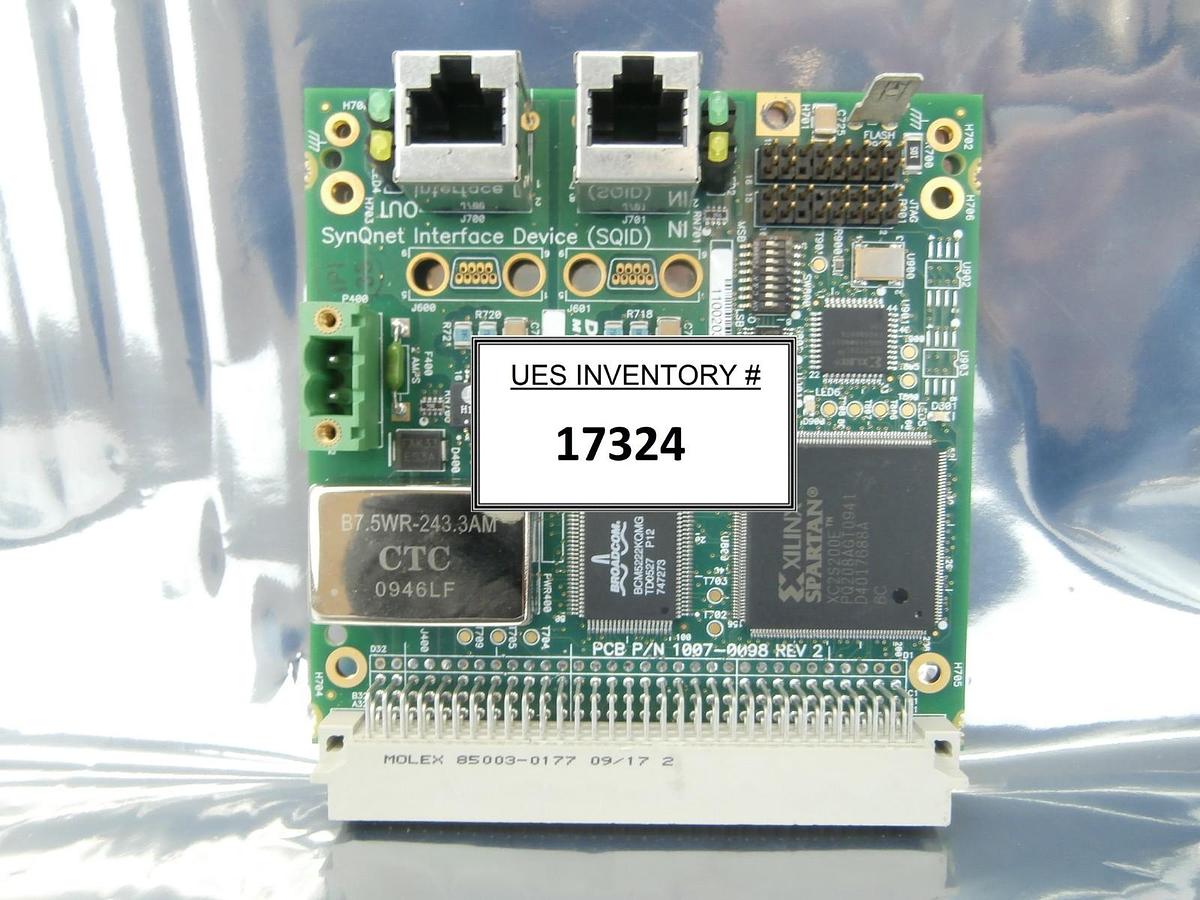 Used Danaher Motion T019-0001 SynQnet Interface Device (SQID) PCB 1007-0098 Used