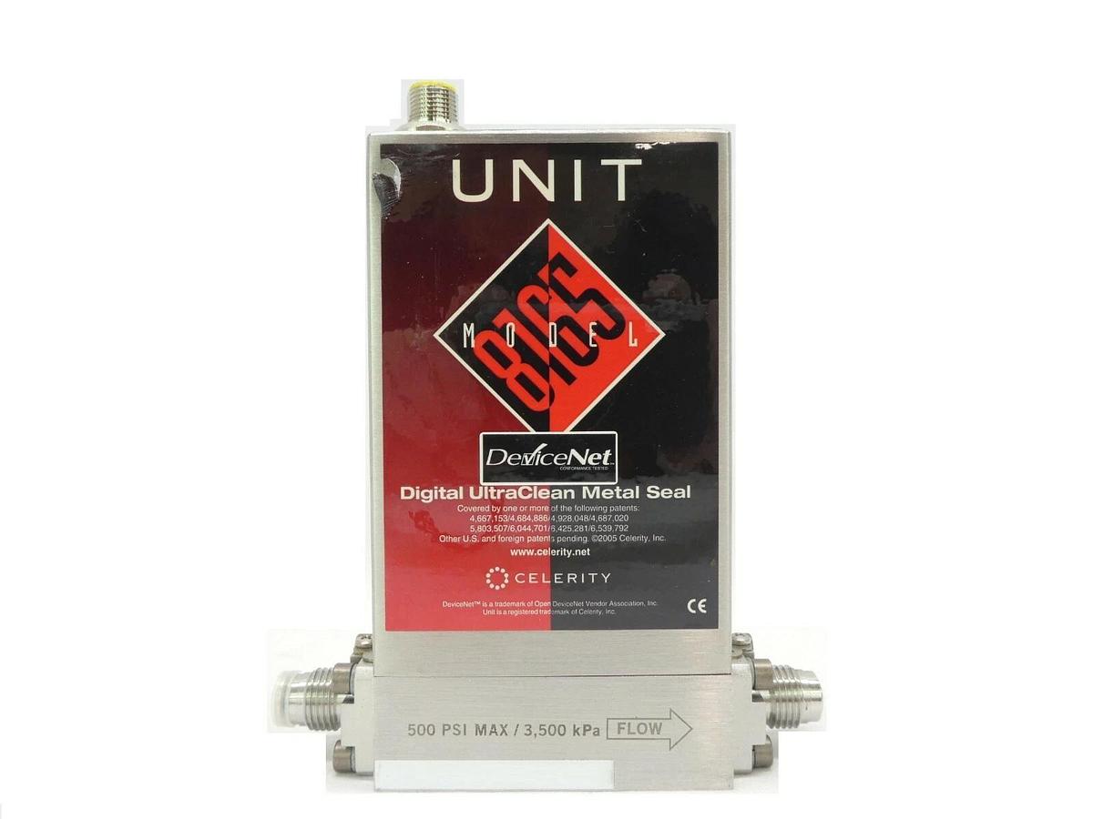 Used Celerity UFC-8165 Mass Flow Controller MFC AMAT 0190-24835 600cc He Working