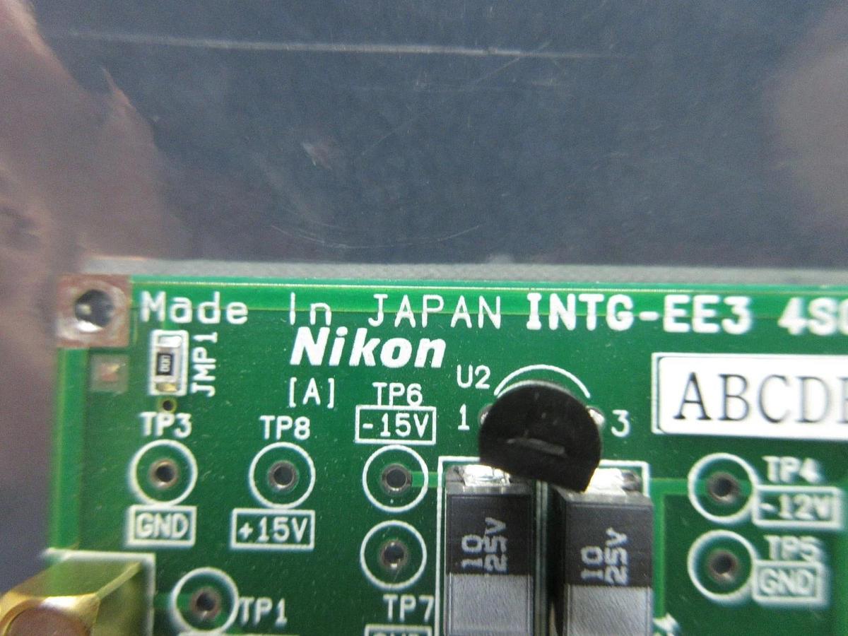 Used Nikon 4S005-394-1 Integrator Sensor Board PCB INTG-EE3 NSR System Used Working
