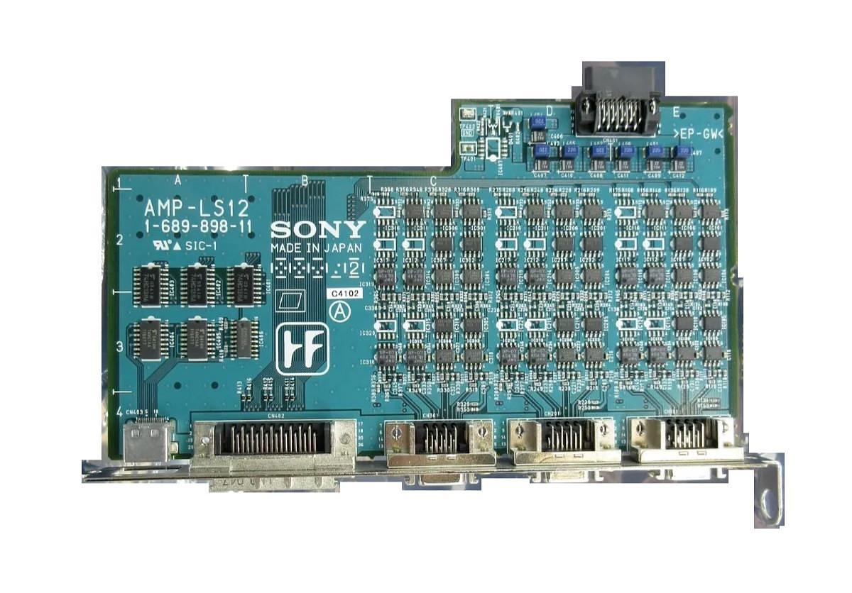 Used Sony 1-689-898-11 Laserscale AMP Detector Card AMP-LS12 Nikon NSR Series Working