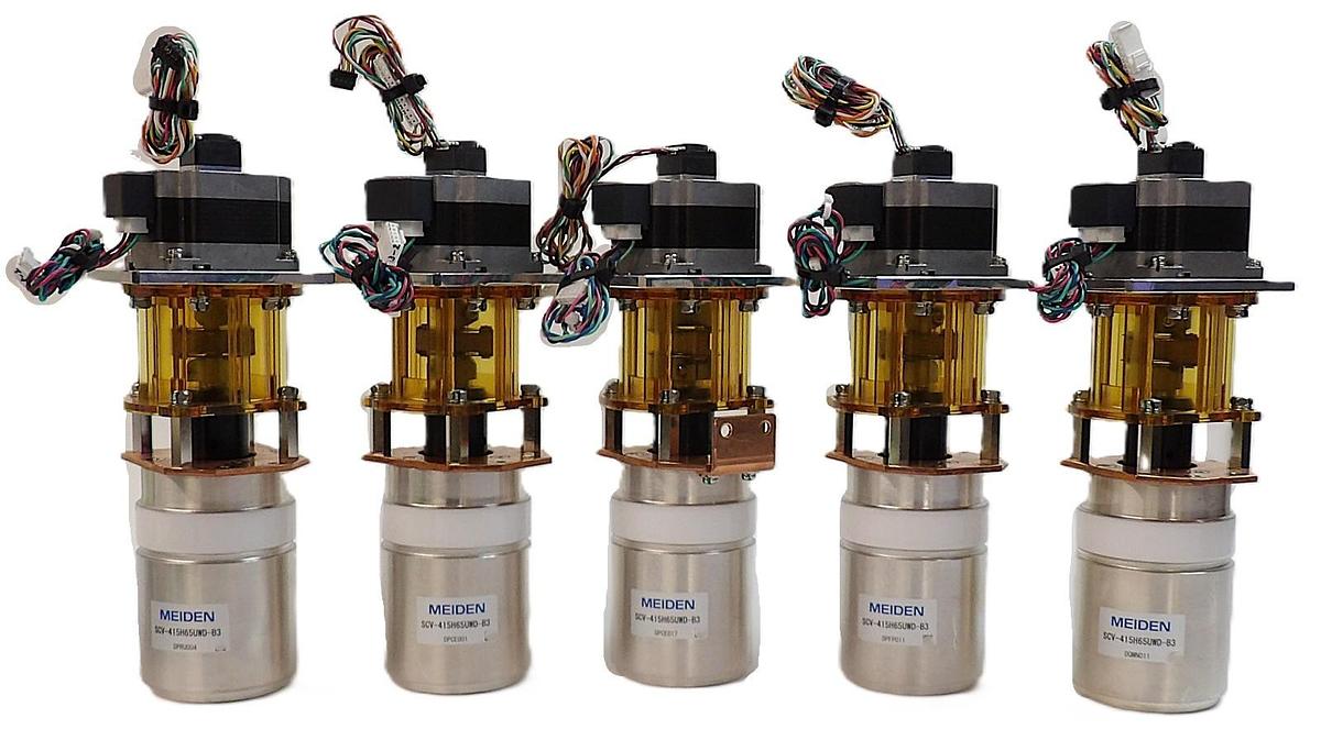 Used Meiden SCV-415H65UWD-B3 Variable Vacuum Capacitor Lot of 5 Working