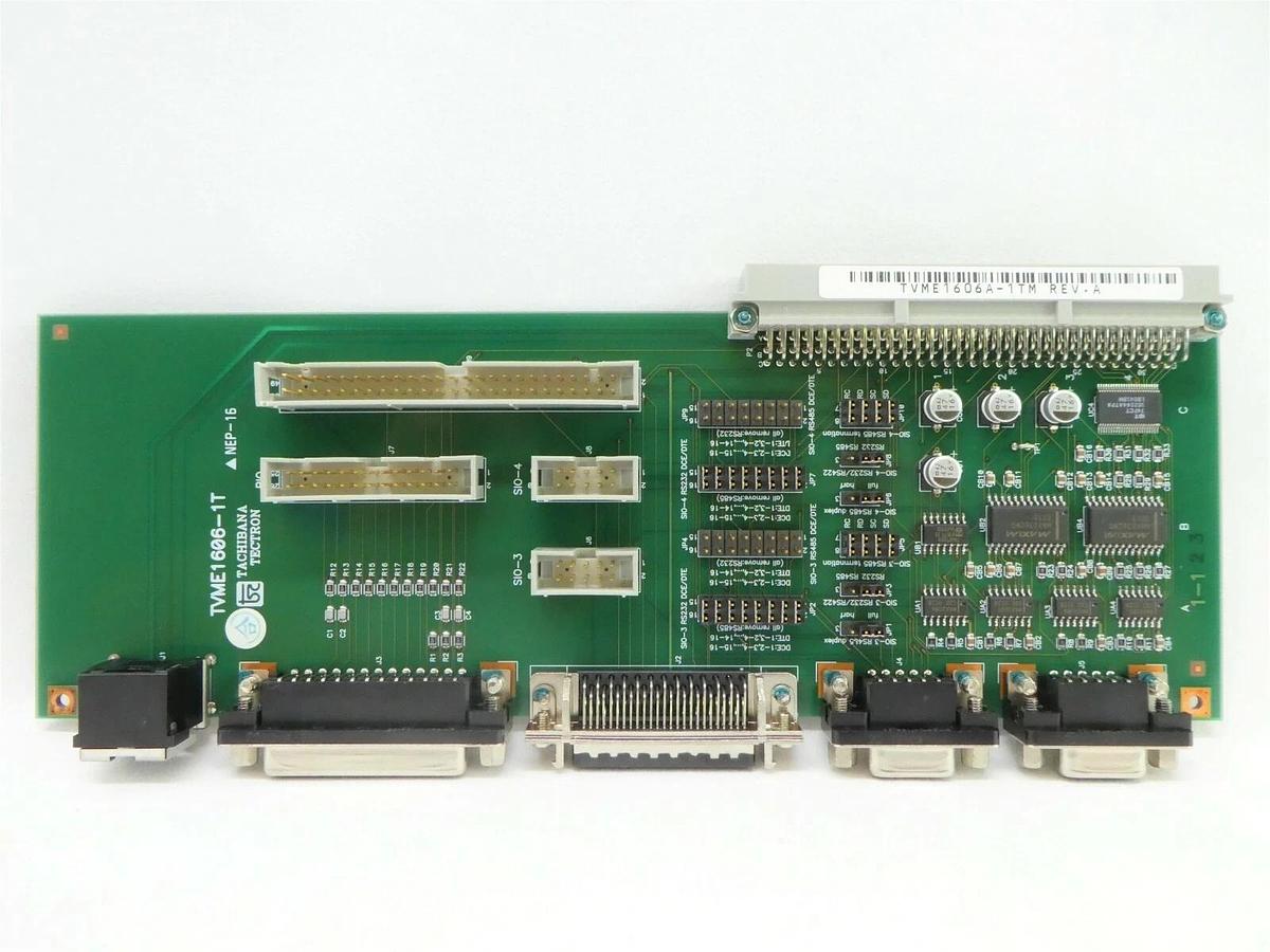 Used Tachibana Tectron TVME1606-1TM Interface PCB TVME1606-1T JEOL JWS-7555S Working