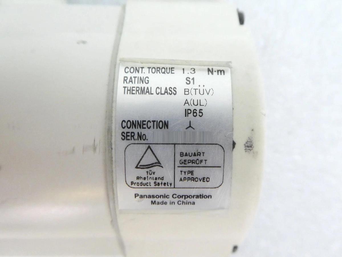 Used Panasonic MSMA042A7F AC Servo Motor TEL Tokyo Electron Lithius Working Surplus