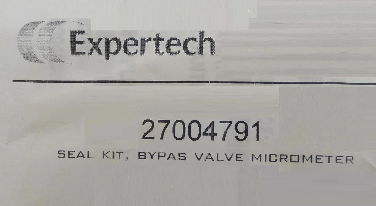 Expertech 27004791 Bypass Valve Micrometer Seal Kit Reseller Lot of 3 New Spares