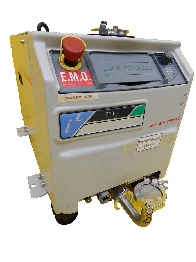 Used iL70N Edwards NRB4-46-945 Dry Vacuum Pump -1 Hour Copper Exposed Tested Working