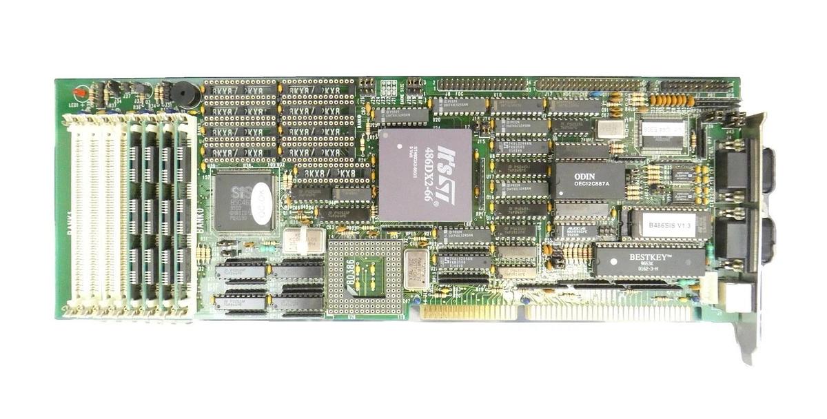 Used Genmark 80386 Single Board Computer SBC PCB Card 486DX2-66 L86R/R Robot Working
