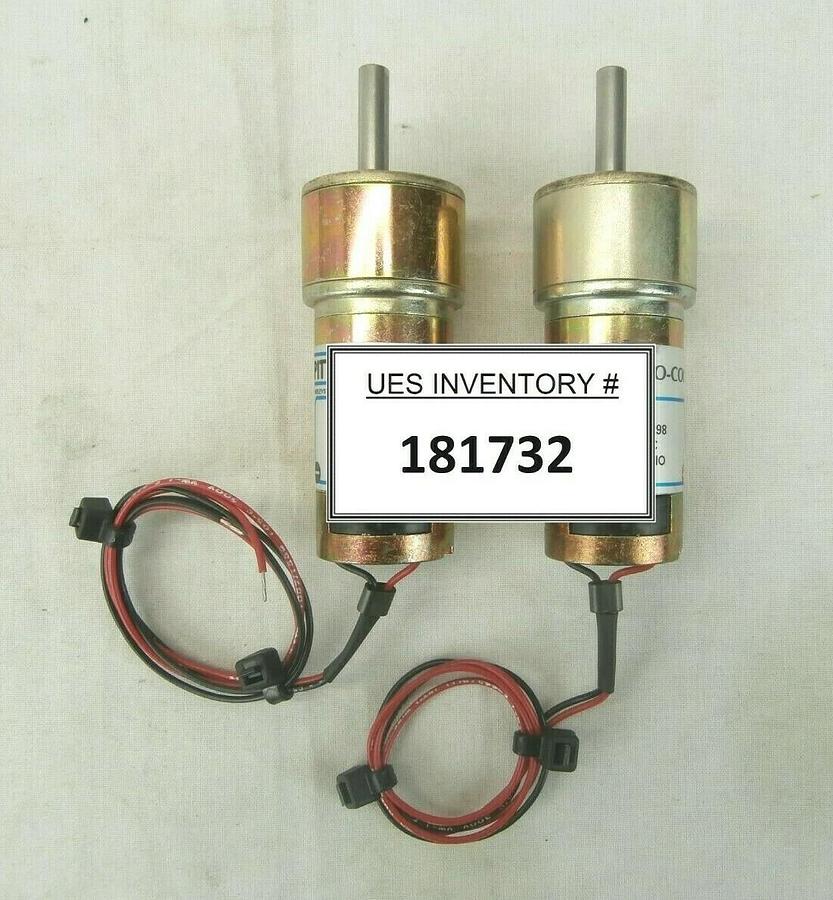 Used Pittman GM8223D098 38.2V Servo Motor LO-COG Reseller Lot of 2 Used Working