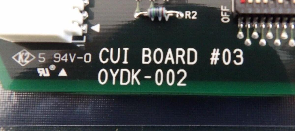 Used TEL Tokyo Electron OYDK-002 PCB Card CUI BOARD #03 ACT8 Working Surplus