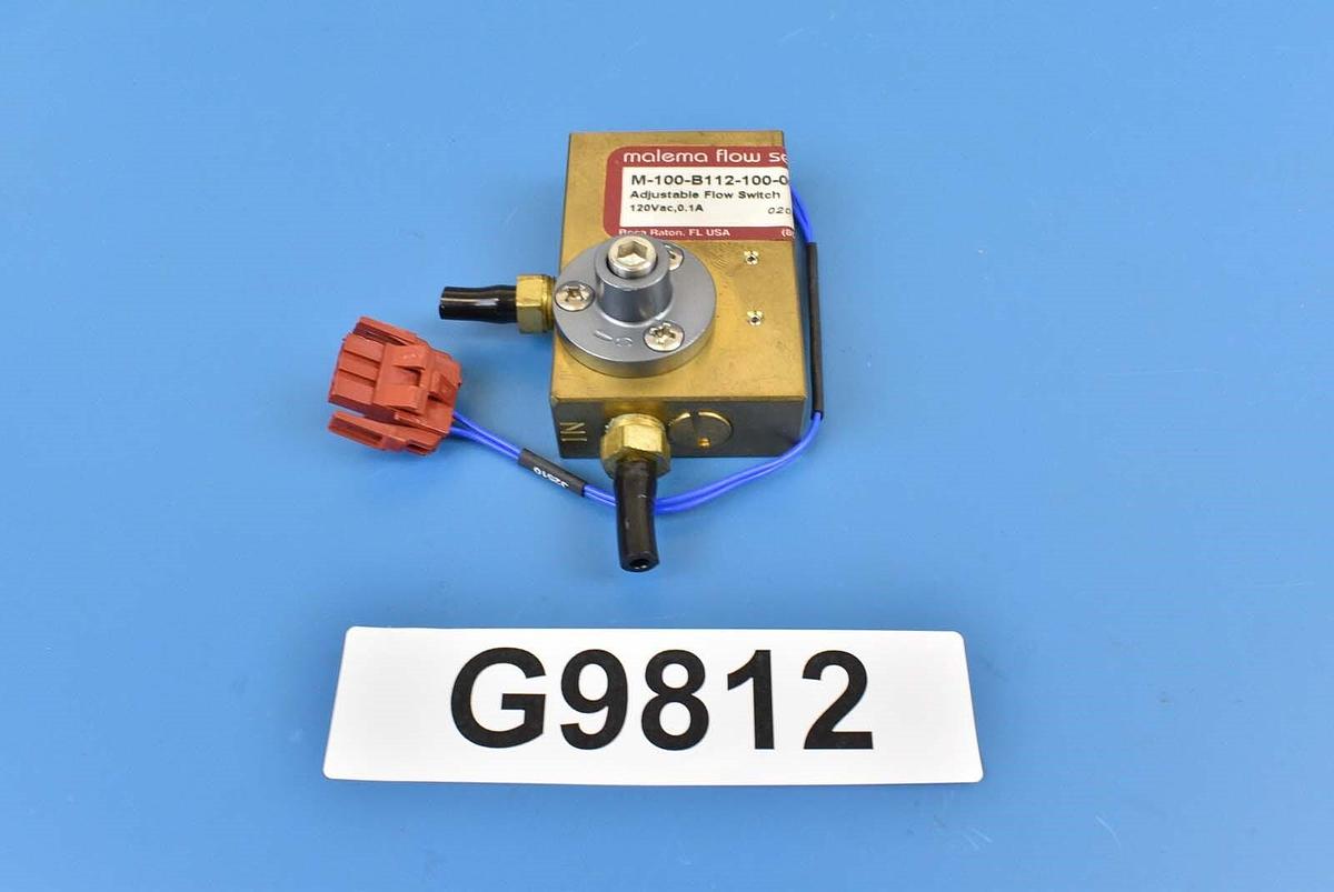Used Malema M-100-B112-100-00 Adjustable Flow Switch