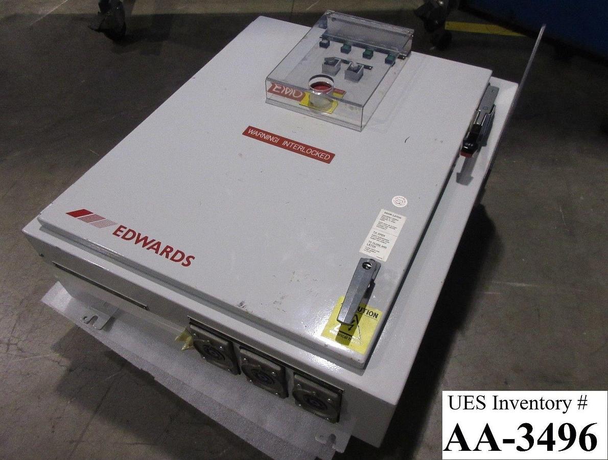 Used Edwards QDP80/QMB1200 Control Box Novellus Concept II Altus Used Working