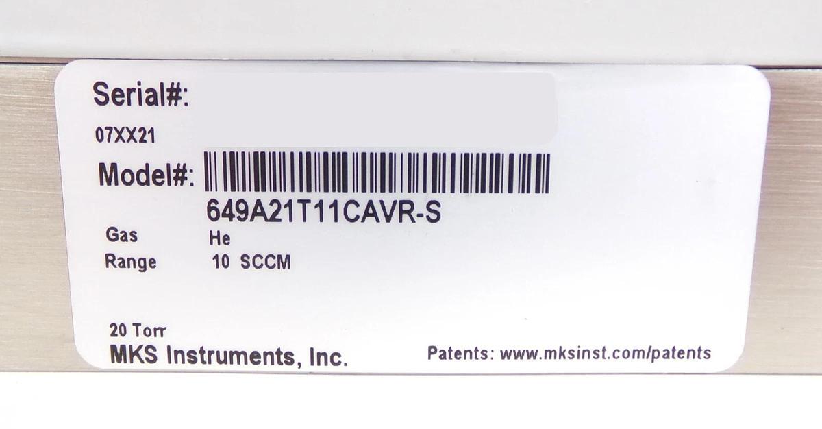 MKS Instruments 649A21T11CAVR-S Pressure Controller Type 649 0010-37839 New