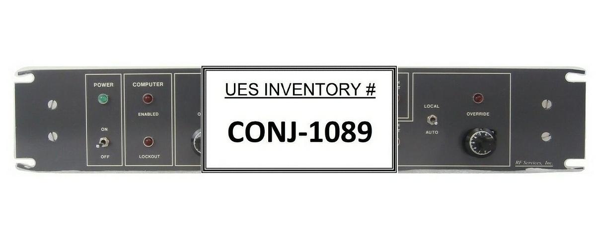 Used RF Services RFS3000MN RF Matching Network Controller Novellus 27-00040-00 Spare