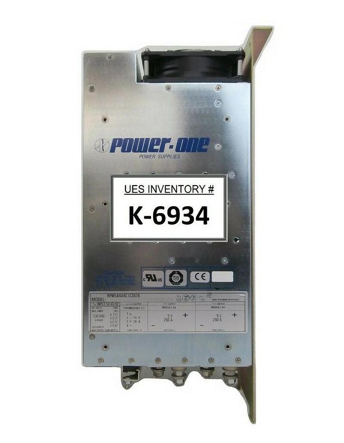 Used Power-One RPM5A4A4C1CS676 Power Supply 4000W Schlumberger 97171048 Working Spare