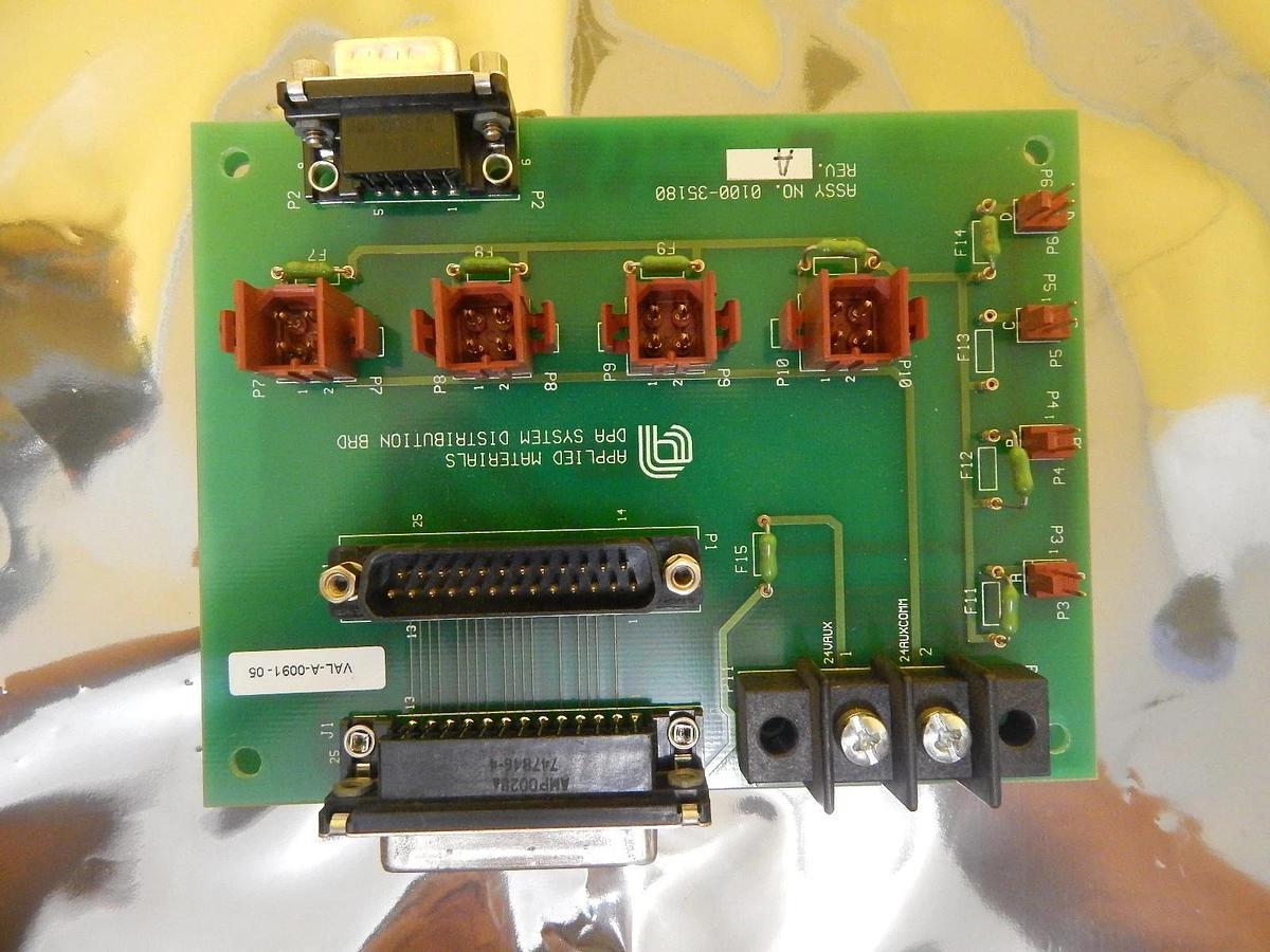 Used AMAT Applied Materials 0100-35180 DPA System Distribution Board PCB P5000 Used