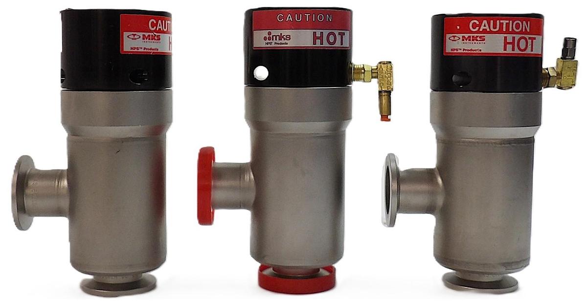 Used MKS Instruments 100937701 Vacuum Isolation Valve Reseller Lot of 3 Working