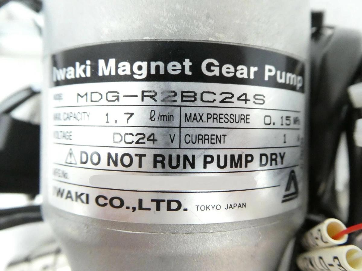 Used Nikon 4B079-124 Process Pump Manifold Assembly NSR FX-601F Working Surplus