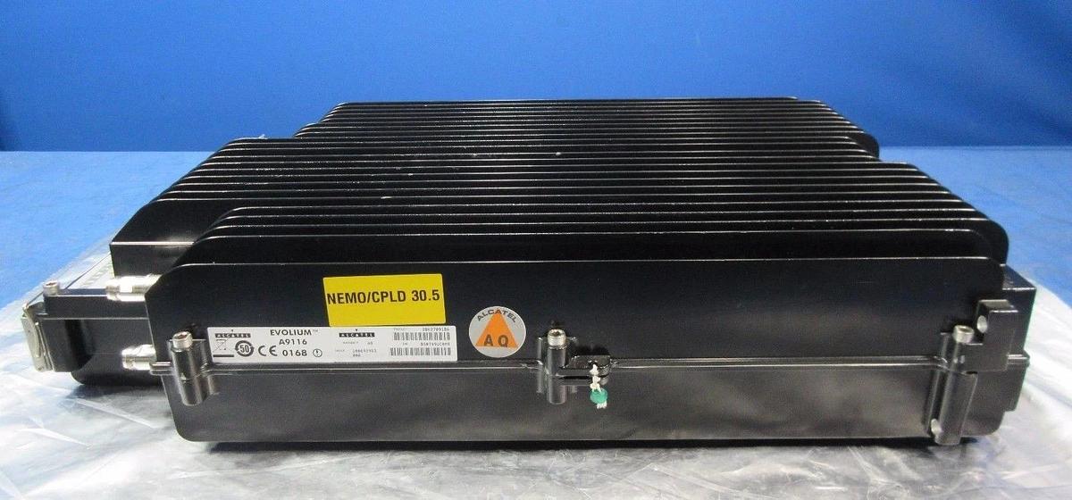 Used Alcatel 3BK27091BA WiMAX Base Station A9116 0168 Used Working