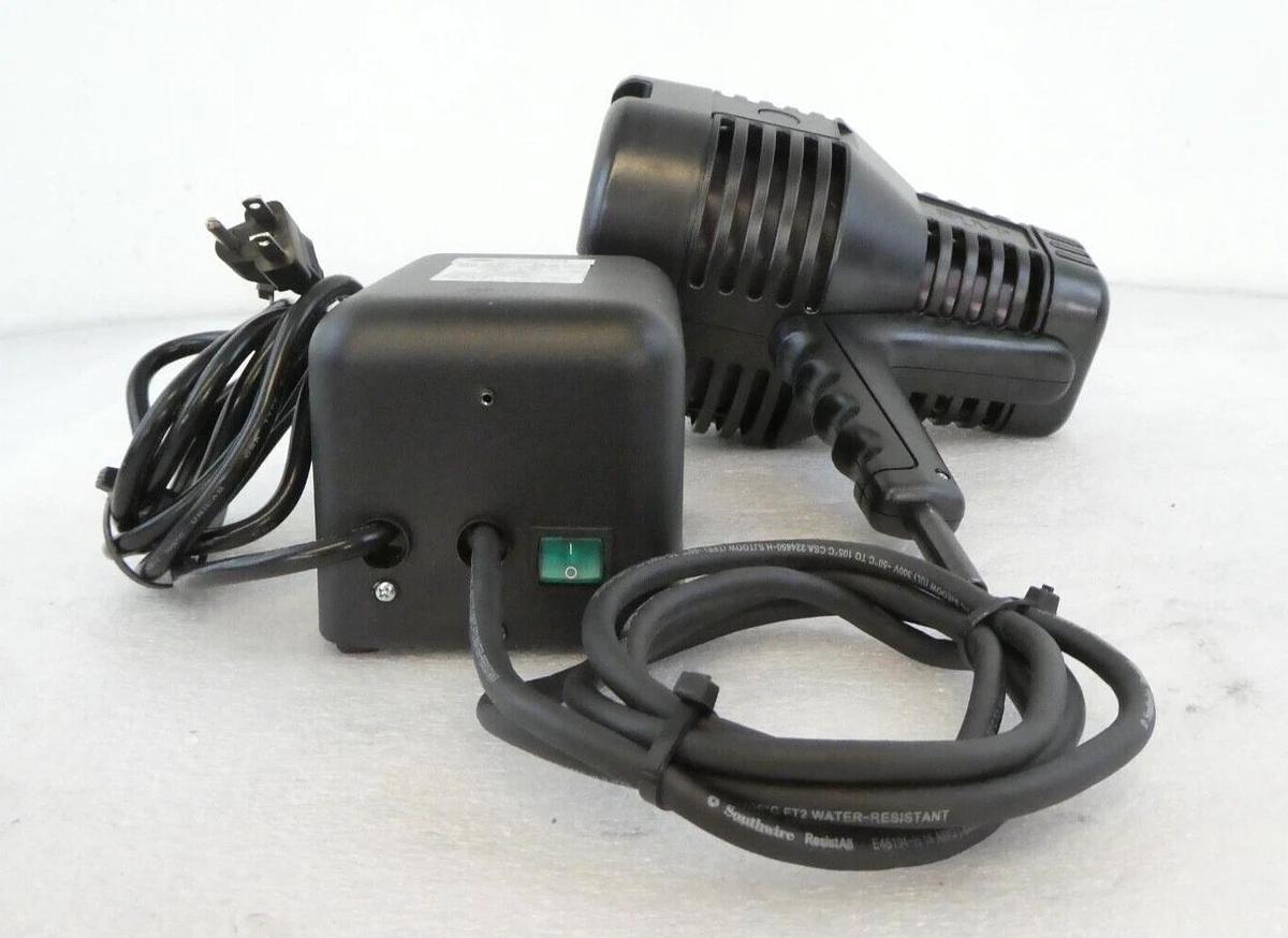 Used UVP Blak-Ray B-100YP UV Ultraviolet Lamp and Ballast Lot of 2 No Bulbs Surplus