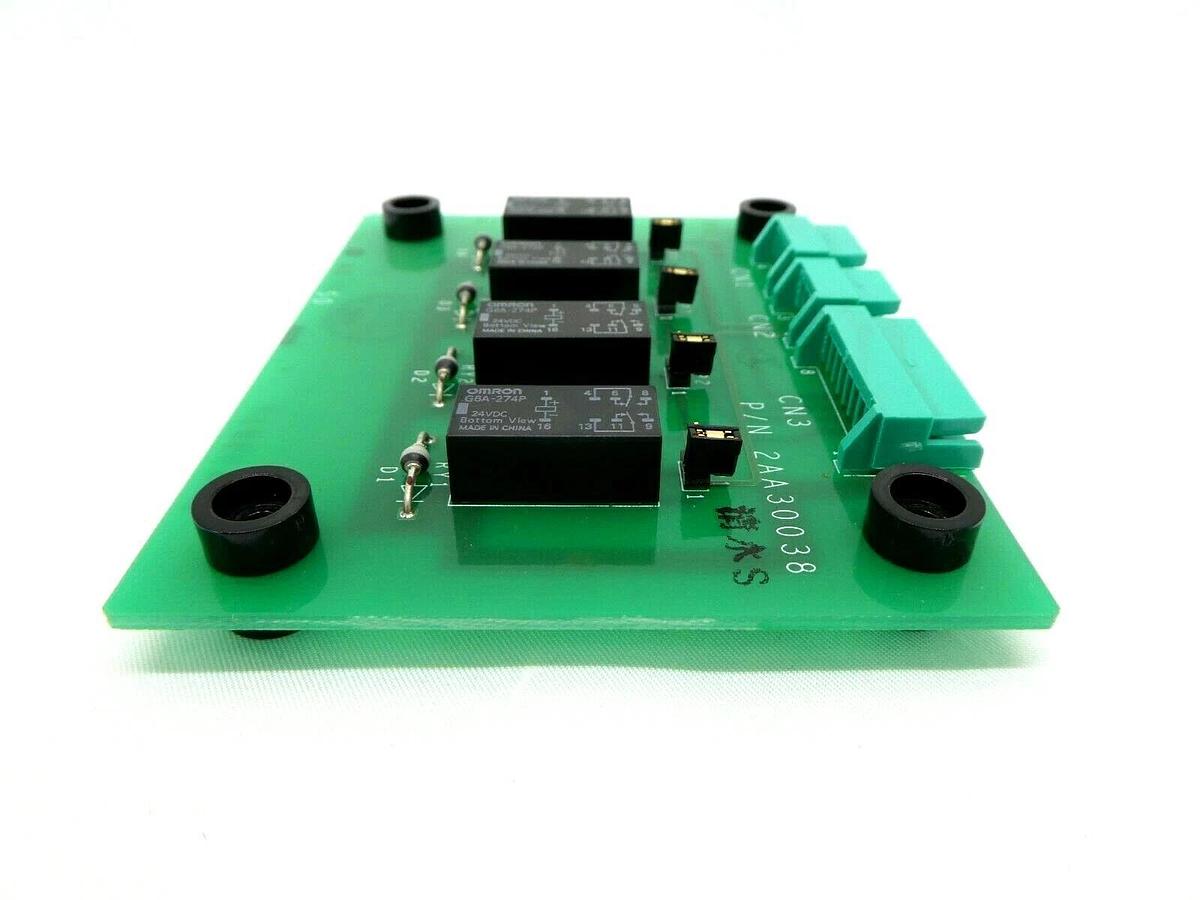 Used Hitachi 2AA30038 Relay Board PCB FFU_ALM 2AA30037 M-511E Working Spare