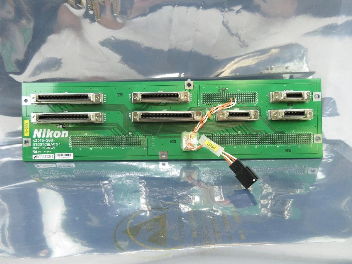 Used Nikon 4S013-368 Backplane Interface Board PCB STGSTCBLWTX4 NSR-S307E Used