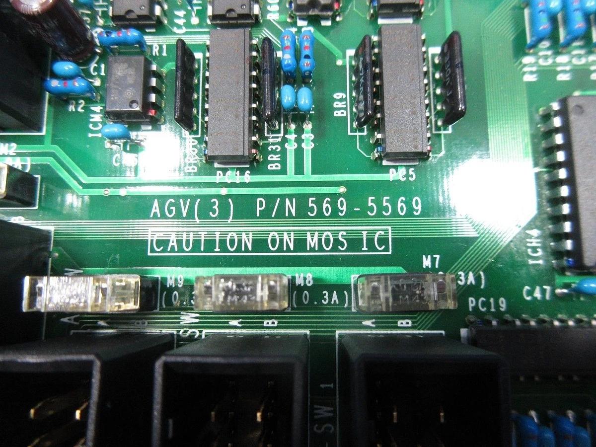 Used Hitachi 569-5569 Interface Board PCB AVG(3) Hitachi S-9380 SEM Used Working