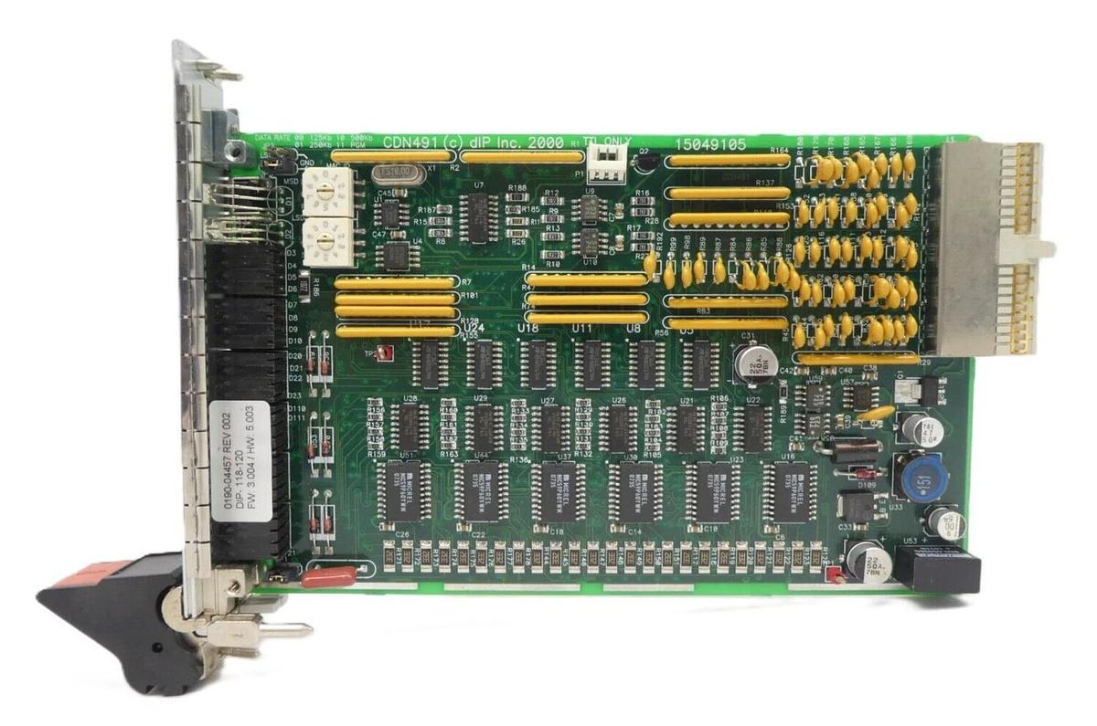 Used DIP 15049105 DeviceNet I/O PCB Card AMAT 0190-04457 Reseller Lot of 2 Working