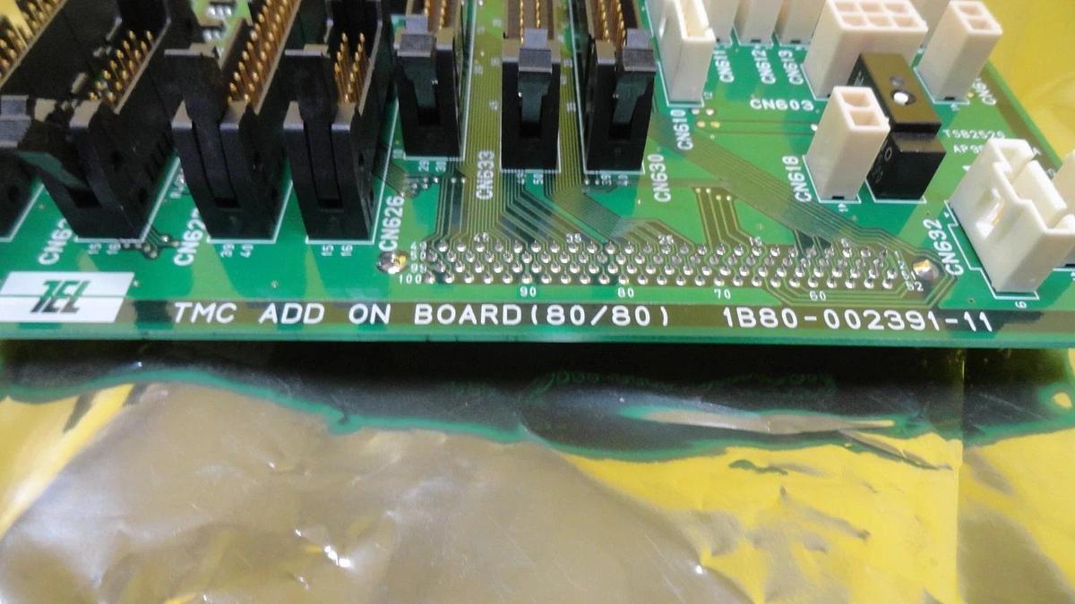 Used TEL Tokyo Electron 1B80-002391-11 TMC ADD ON BOARD(80/80) PCB PR300Z Working