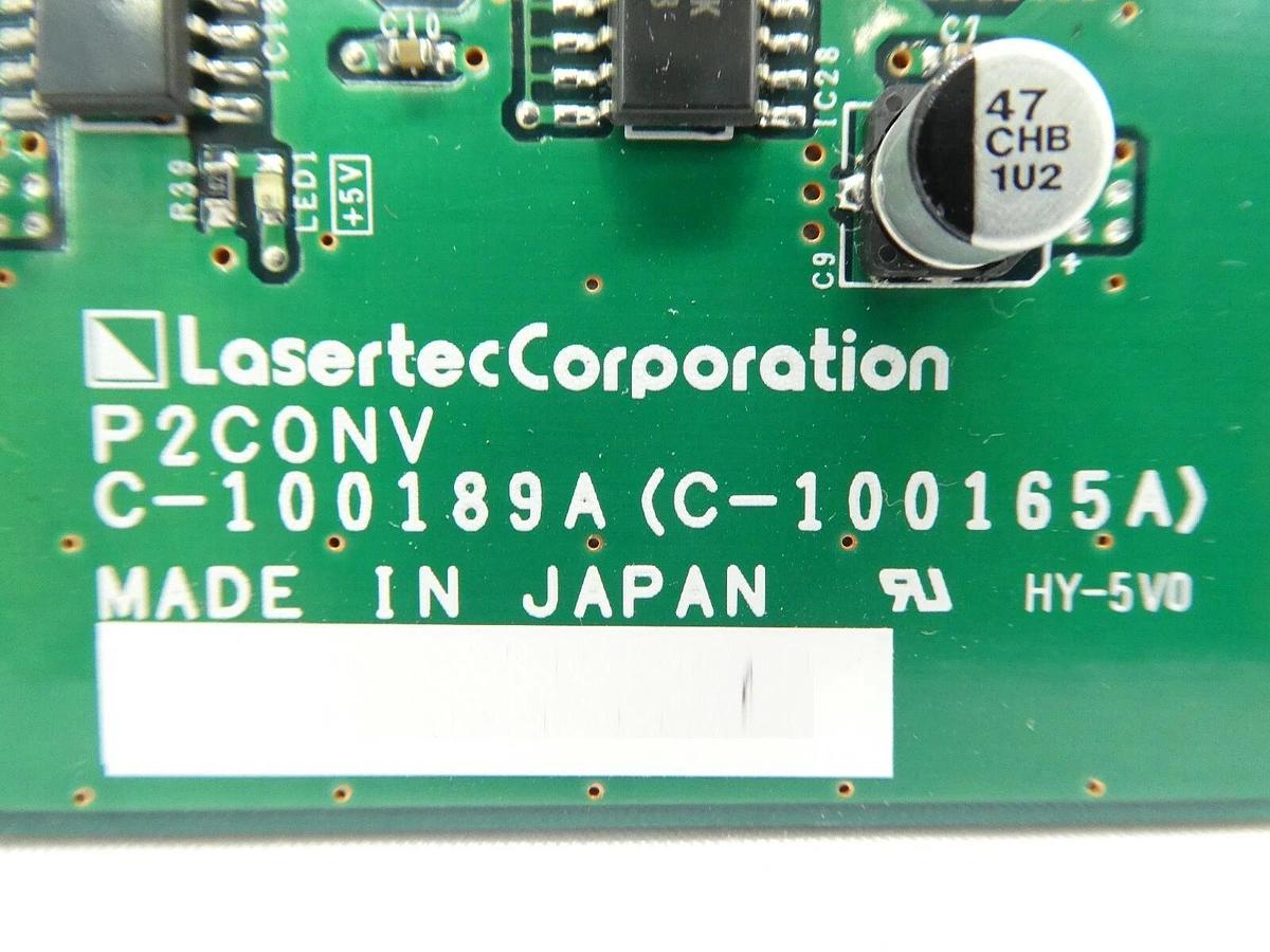 Used Lasertec C-100189A Backplane Board PCB P2CONV C-100165A Working Surplus